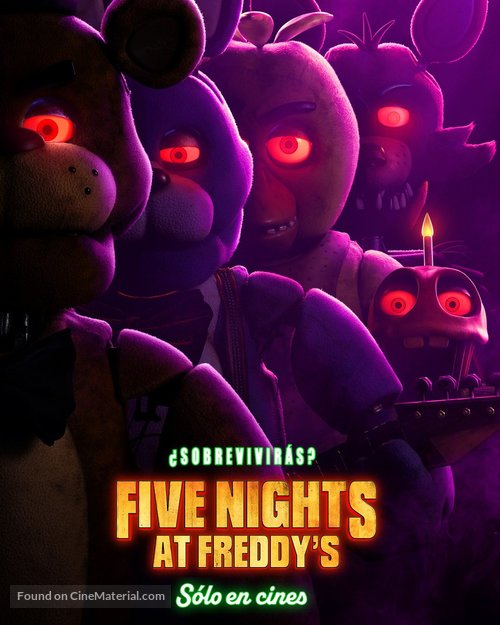 Five Nights at Freddy&#039;s - Argentinian Movie Poster