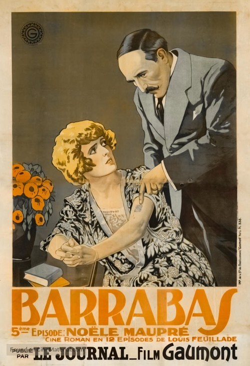 Barrabas - French Movie Poster