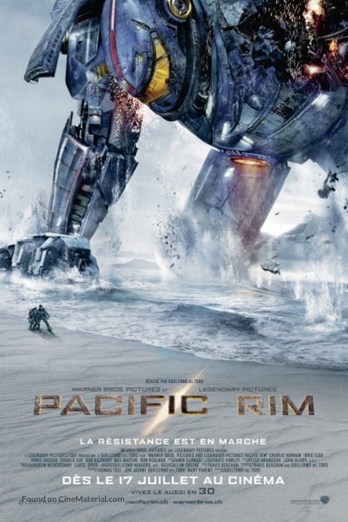 Pacific Rim - Swiss Movie Poster