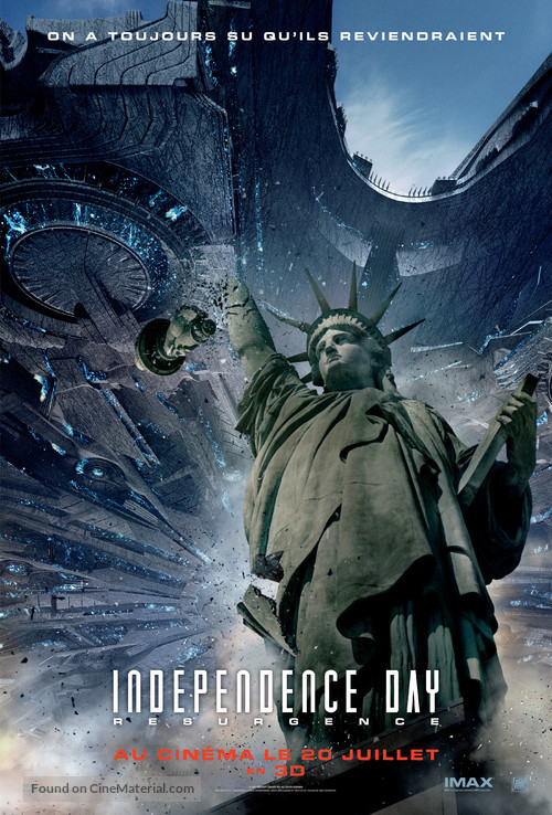 Independence Day: Resurgence - French Movie Poster