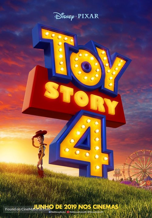 Toy Story 4 - Brazilian Movie Poster