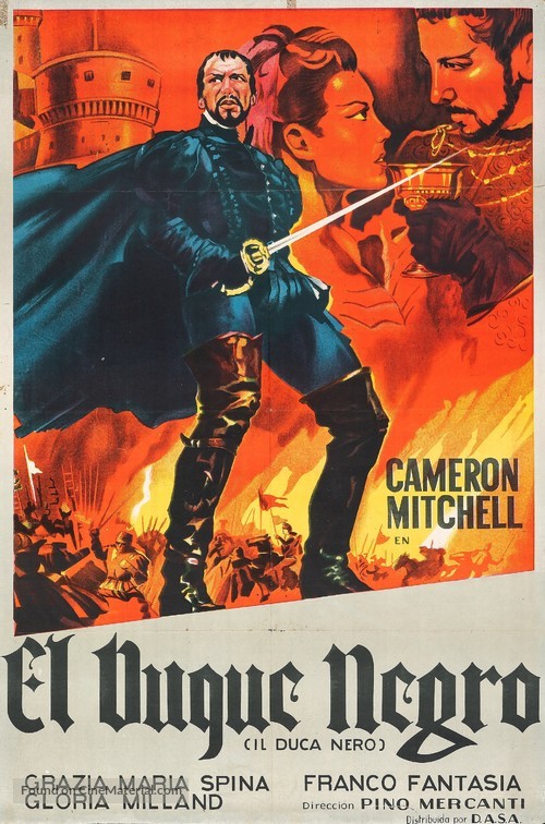 Il duca nero - Argentinian Movie Poster