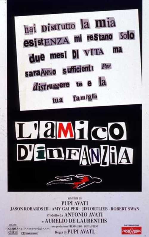 L&#039;amico d&#039;infanzia - Italian Movie Poster