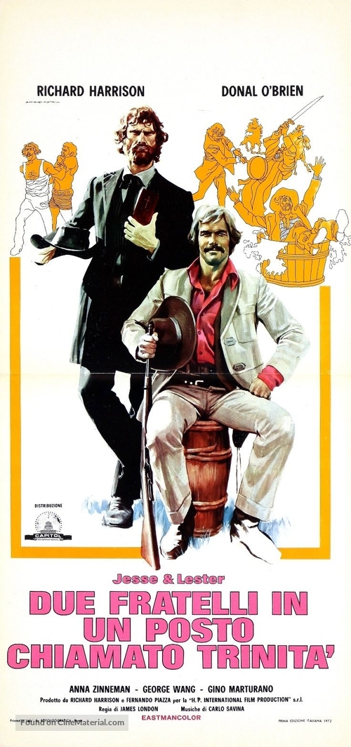 Jesse &amp; Lester - Due fratelli in un posto chiamato Trinit&agrave; - Italian Movie Poster