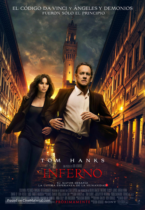 Inferno - Spanish Movie Poster