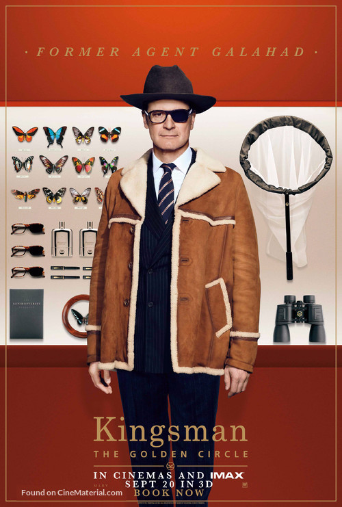 Kingsman: The Golden Circle - British Movie Poster