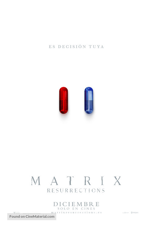 The Matrix Resurrections - Spanish Movie Poster