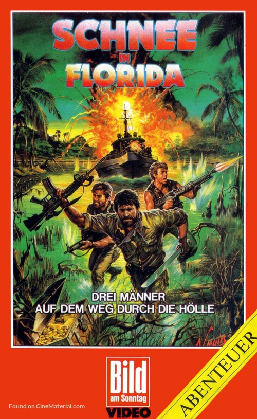 Florida Straits - German VHS movie cover