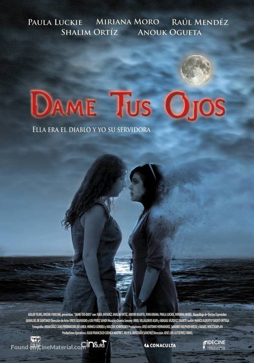 Dame tus ojos - Mexican Movie Poster