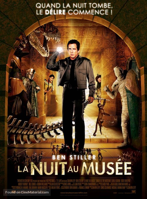 Night at the Museum - French Movie Poster
