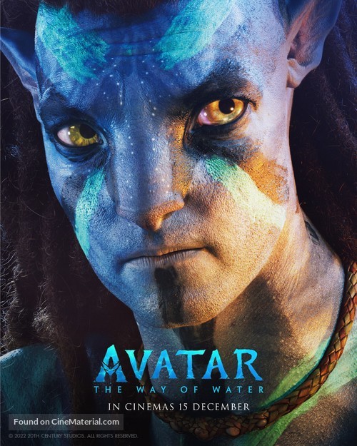 Avatar: The Way of Water - Singaporean Movie Poster