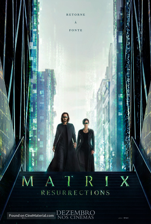 The Matrix Resurrections - Brazilian Movie Poster