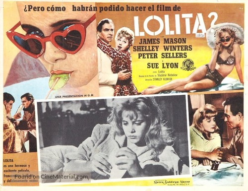 Lolita - Mexican Movie Poster