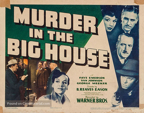 Murder in the Big House - Movie Poster
