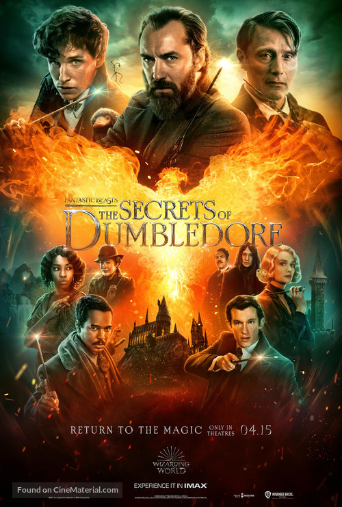 Fantastic Beasts: The Secrets of Dumbledore - Canadian Movie Poster