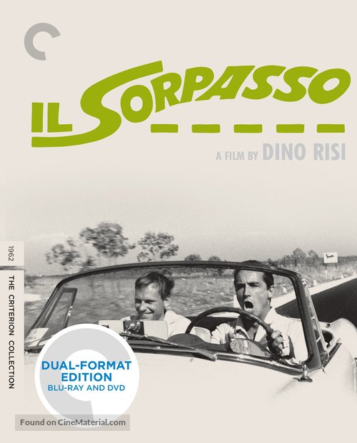 Il sorpasso - Blu-Ray movie cover