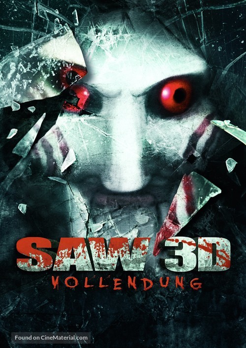 Saw 3D - German Movie Poster