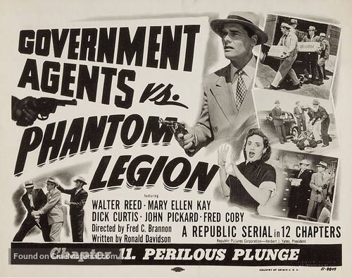 Government Agents vs Phantom Legion - Movie Poster
