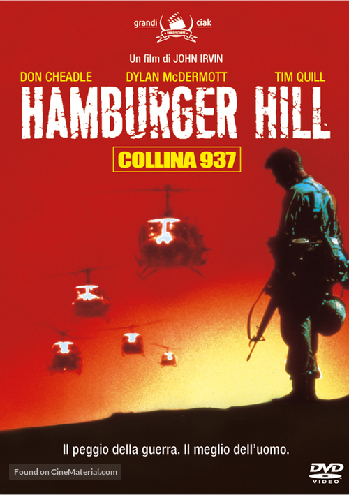 Hamburger Hill - Italian Movie Cover