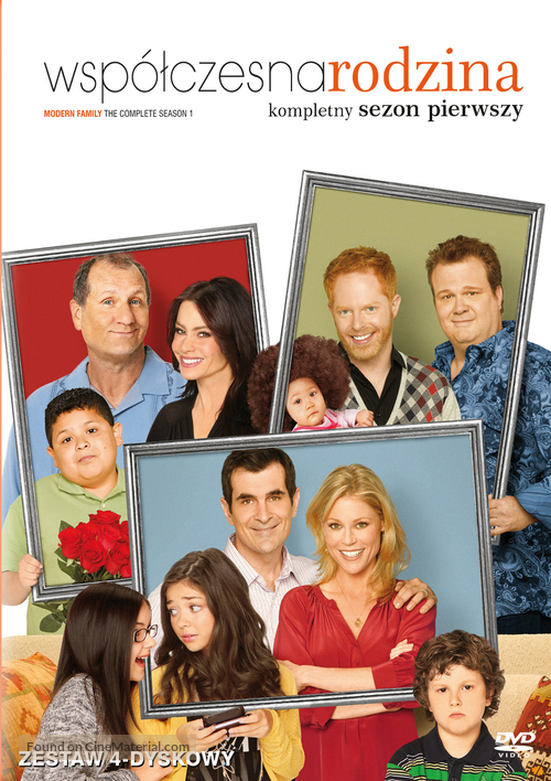 &quot;Modern Family&quot; - Polish DVD movie cover
