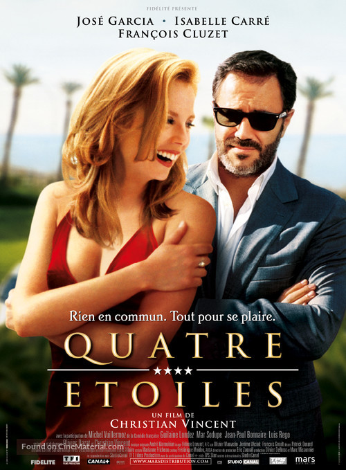 Quatre &eacute;toiles - French Movie Poster
