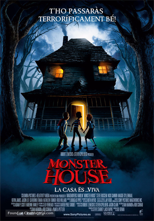 Monster House - Andorran Movie Poster