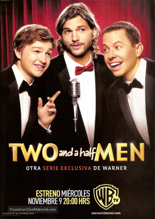 &quot;Two and a Half Men&quot; - Argentinian poster