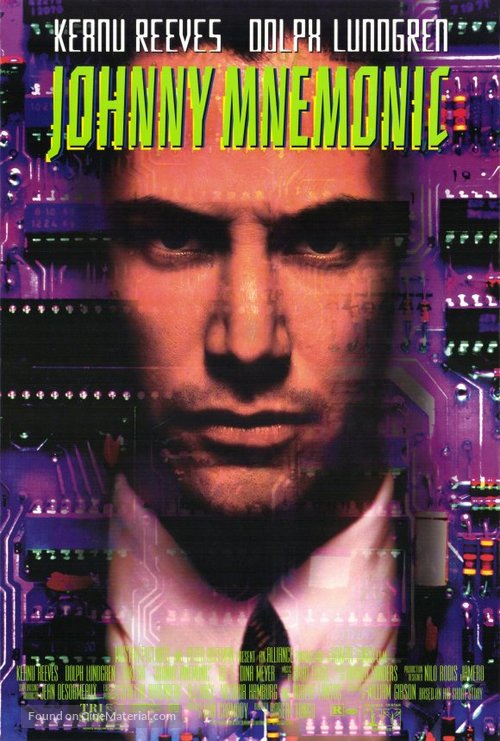 Johnny Mnemonic - Movie Poster