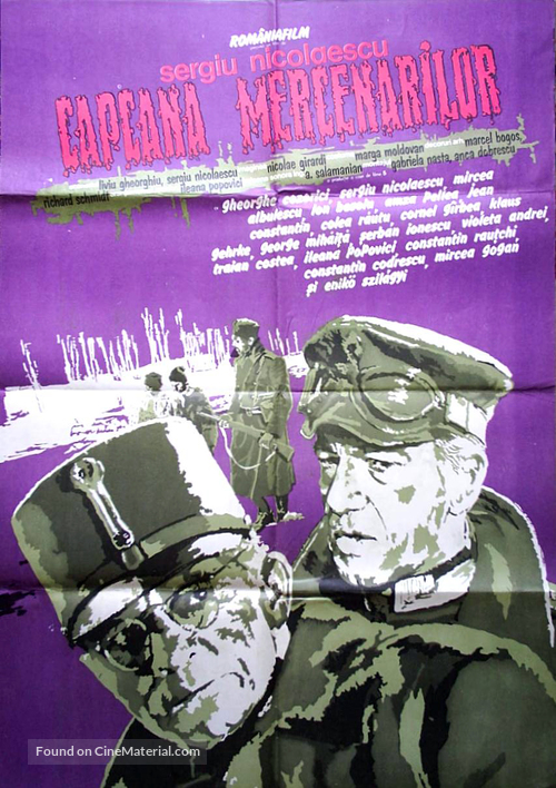 Capcana mercenarilor - Romanian Movie Poster