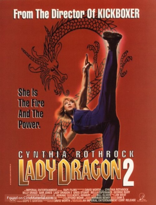 Lady Dragon 2 - Movie Poster