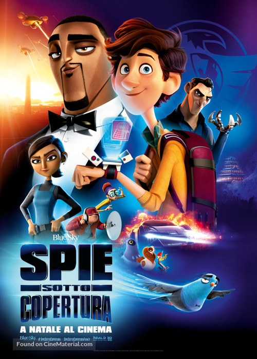 Spies in Disguise - Italian Movie Poster