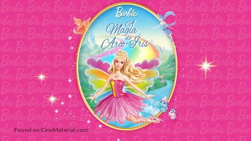 Barbie Fairytopia: Magic of the Rainbow - Brazilian poster