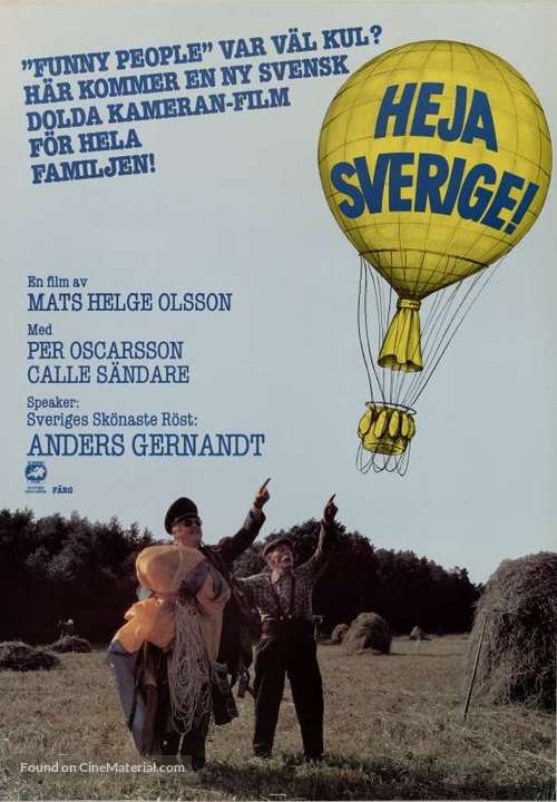 Heja Sverige! - Swedish Movie Poster