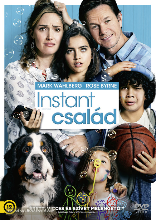 Instant Family - Hungarian DVD movie cover