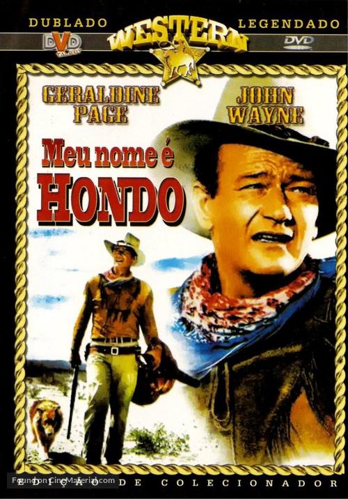 Hondo - Brazilian DVD movie cover