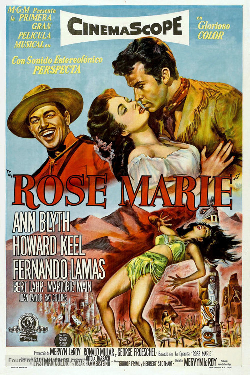 Rose Marie - Argentinian Movie Poster