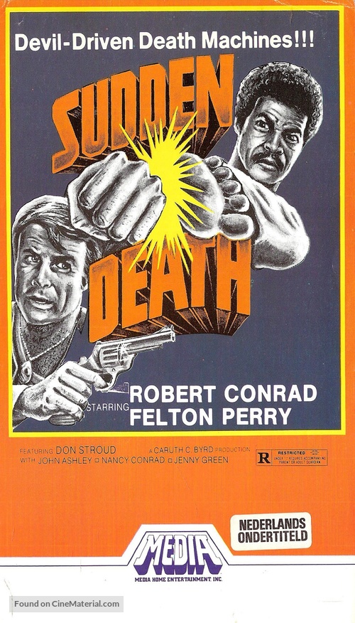 Sudden Death - VHS movie cover