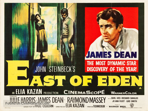 East of Eden - British Movie Poster