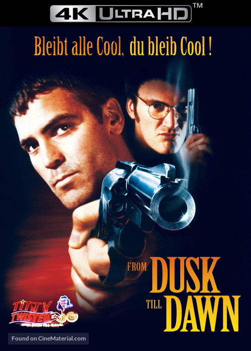 From Dusk Till Dawn - German Movie Cover