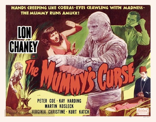 The Mummy&#039;s Curse - Movie Poster