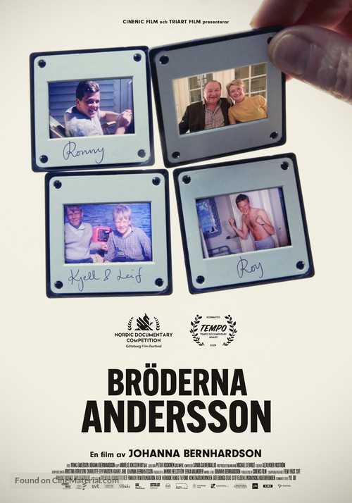 Br&ouml;derna Andersson - Swedish Movie Poster