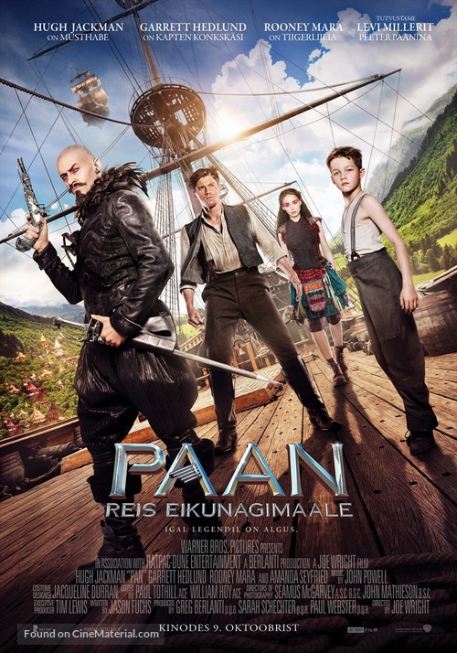 Pan - Estonian Movie Poster