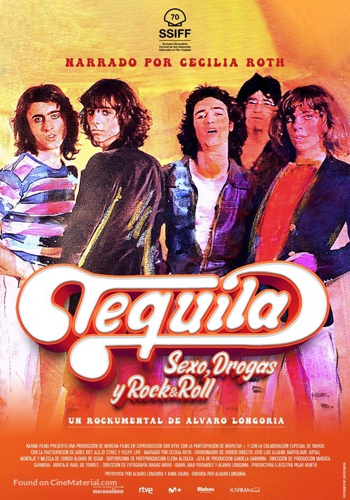 Tequila. Sexo, drogas y rock and roll - Spanish Movie Poster