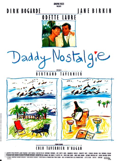 Daddy Nostalgie - French Movie Poster