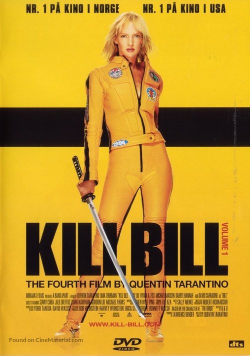 Kill Bill: Vol. 1 - Swedish Movie Cover
