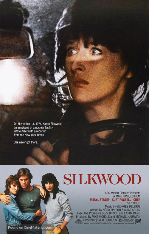 Silkwood - Movie Poster