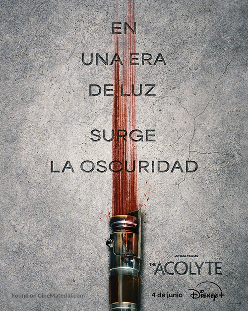 &quot;The Acolyte&quot; - Argentinian Movie Poster