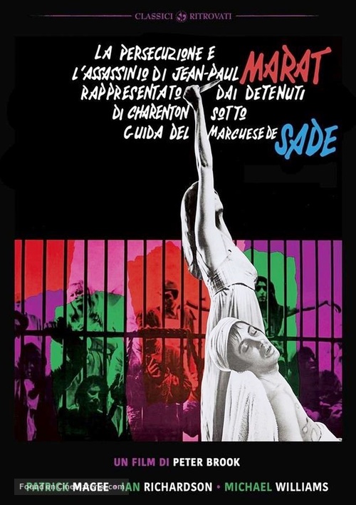 Marat/Sade - Italian DVD movie cover