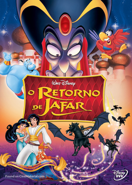 The Return of Jafar - Brazilian DVD movie cover