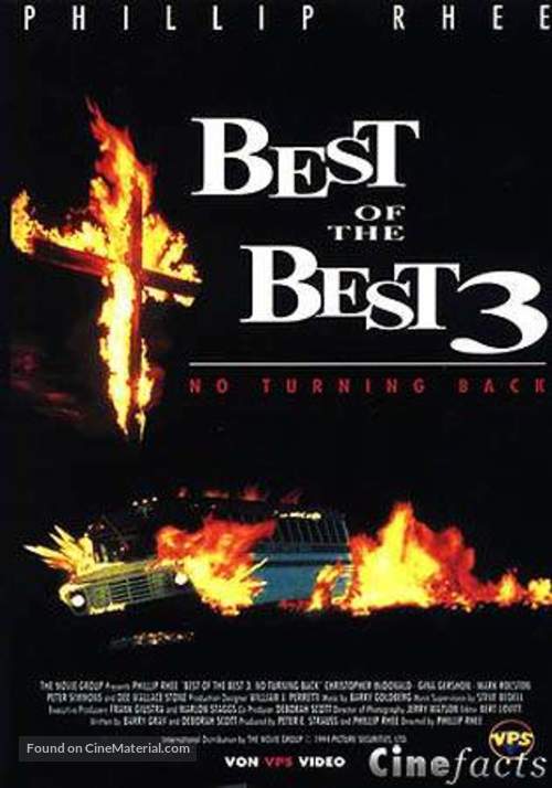 Best of the Best 3: No Turning Back - German Movie Cover